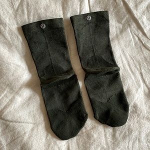 Lululemon Crew Socks S Forest/olive green
